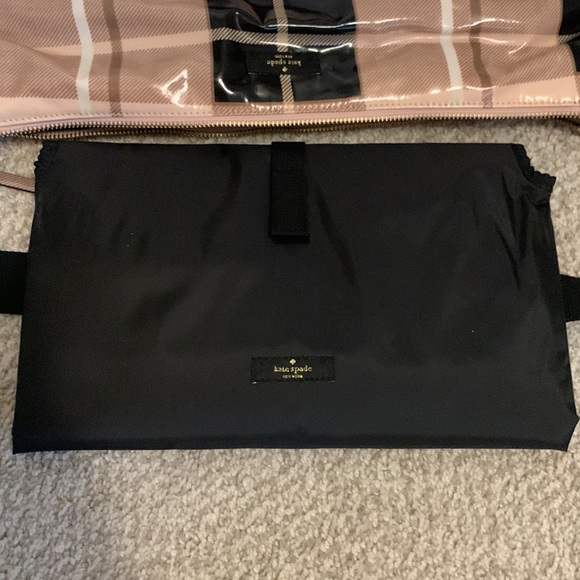 Kate Spade Daycation Serena Baby Bag-Pink Plaid - Picture 9 of 12